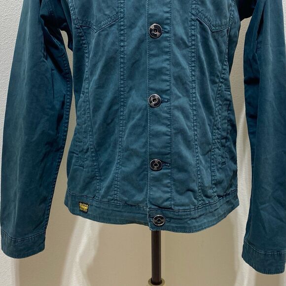 G-Star Raw Button Down Jacket Size Large - Picture 3 of 10